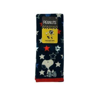 Peanuts Snoopy Patriotic Hand Towel NWT